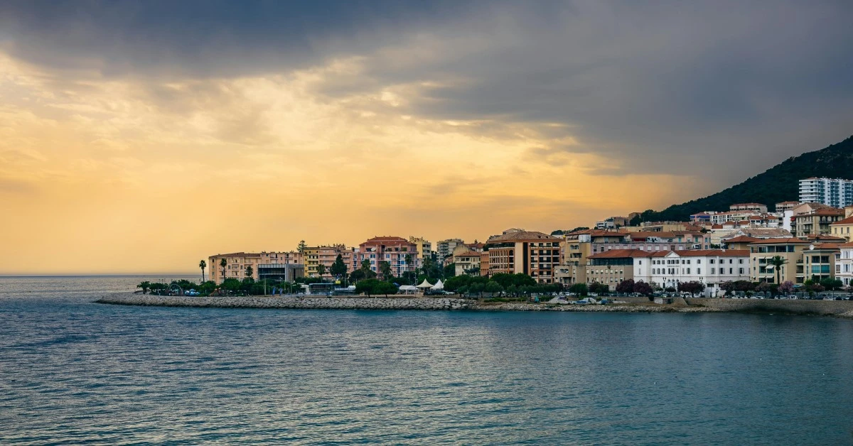 Panorama de la ville d'Ajaccio